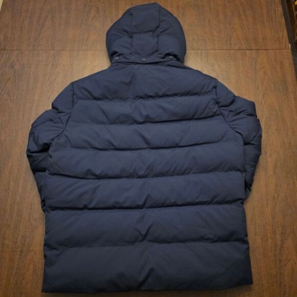 Peter Millar Crown Crafted Cortina Quilted Bomber Jacket Navy Blue Men's Size M - Picture 3 of 7